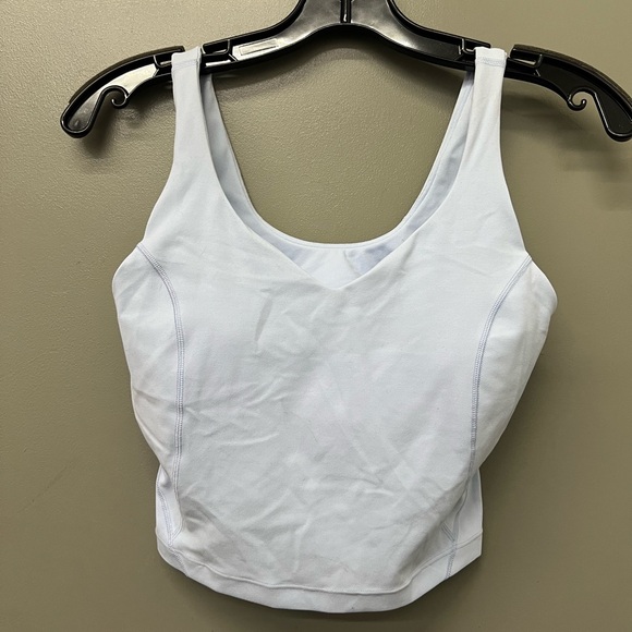 Lululemon Align Tank‎ Top *Light Support, Baby Blue Size 4,C/D Cup - Picture 1 of 5